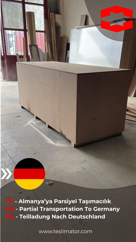 aksaraydan almanyaya parsiyel taşımacılık