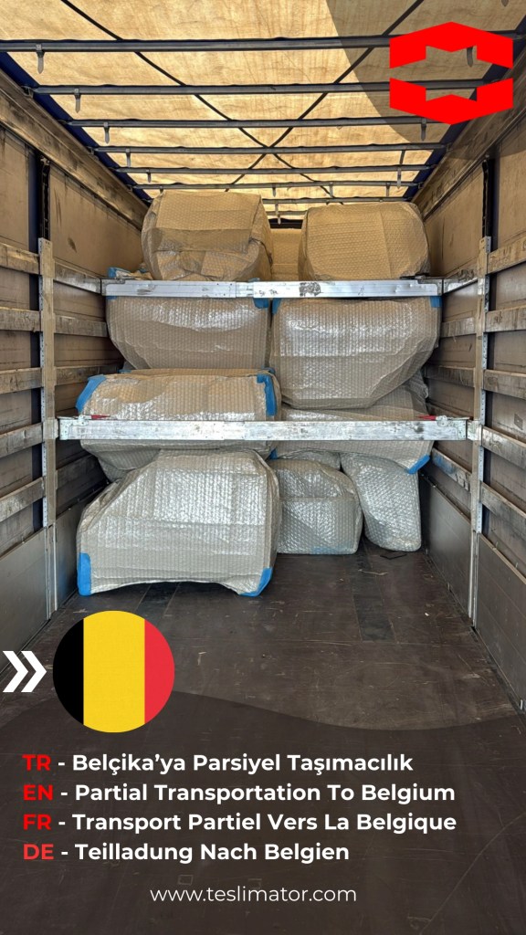 kayseriden her şey dahil belçika parsiyel taşımacılık