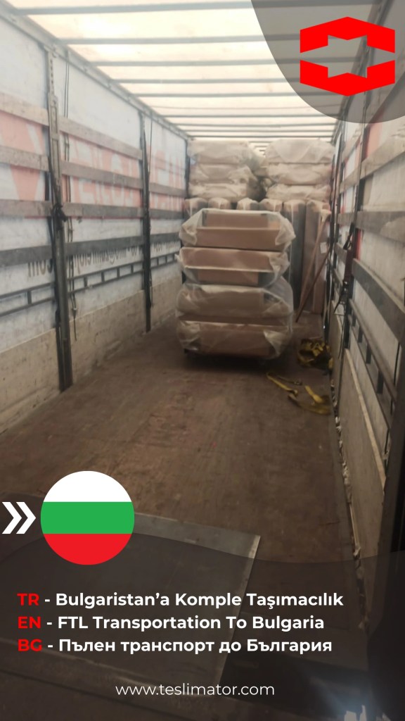 kayseriden bulgaristana mobilya taşımacılığı