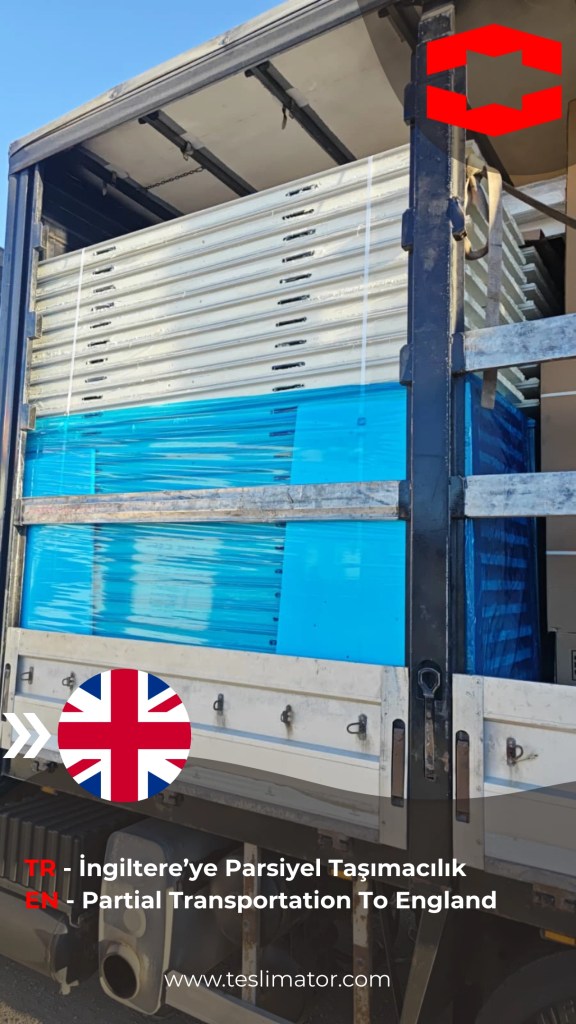 ingiltereye parsiyel taşımacılık