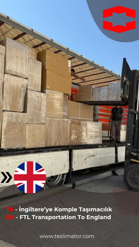 kayseriden ingiltereye komple taşımacılık