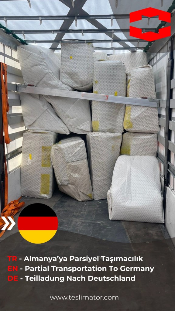 kayseriden almanyaya her şey dahil parsiyel taşımacılık