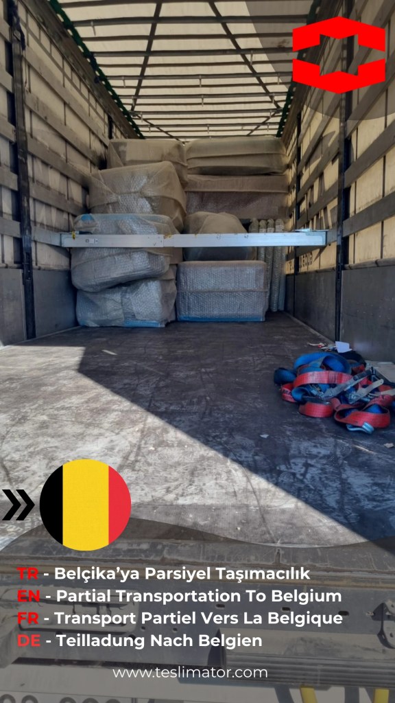 kayseriden belçikaya parsiyel taşımacılık