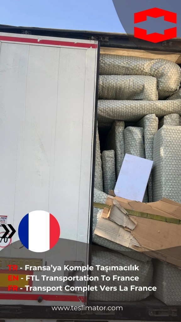 kayseriden fransaya komple tır mobilya taşımacılığı