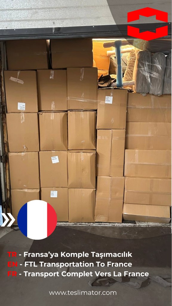 kayseriden fransaya komple mobilya taşımacılığı