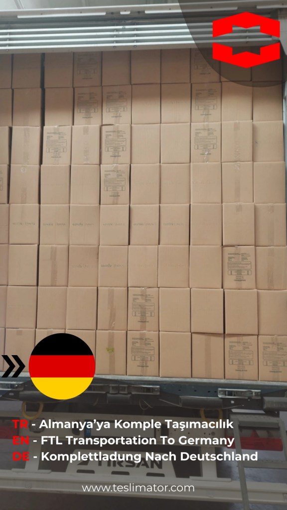 kayseriden almanyaya tam tır taşımacılığı