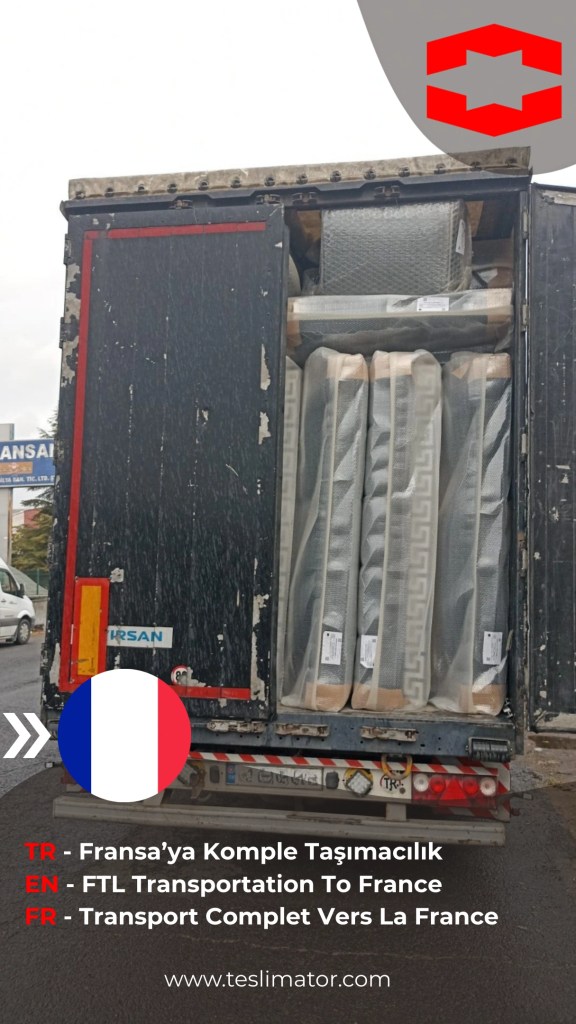 kayseriden fransaya uluslararası taşımacılık