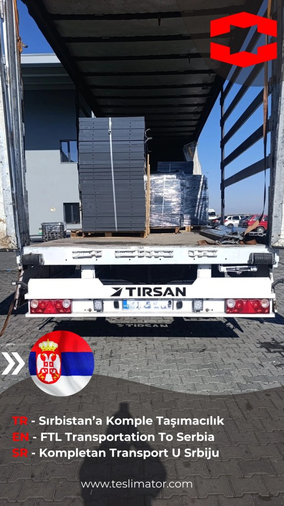 kayseriden sırbistana uluslararası taşımacılık