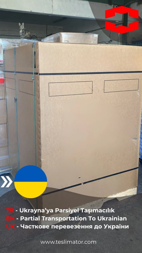 kayseriden ukraynaya parsiyel taşımacılık