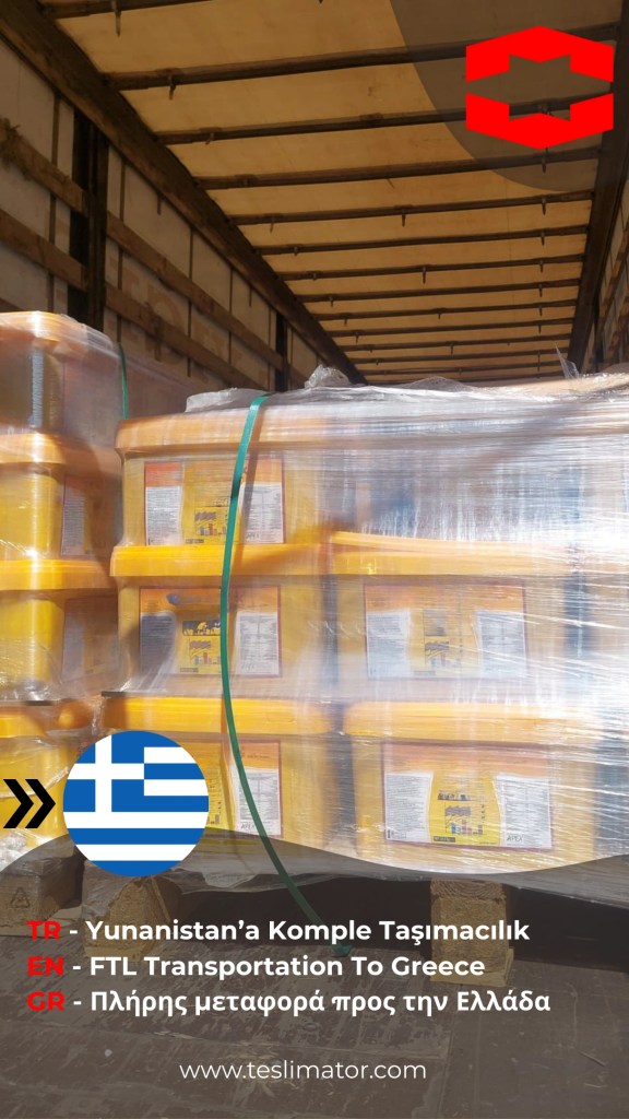 yunanistana uluslararası taşımacılık